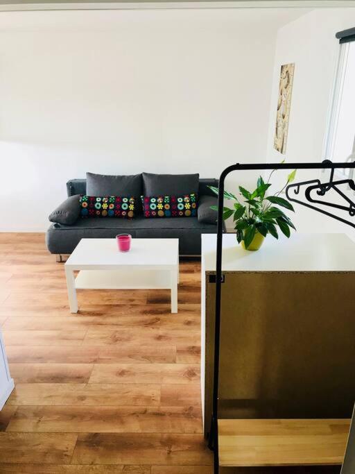 Loue Studio Dans Une Villa Avec Piscine Terrasse Saint-Theodorit Exteriör bild